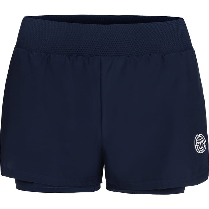BIDI BADU Crew 2in1 Shorts Dames-Donkerblauw