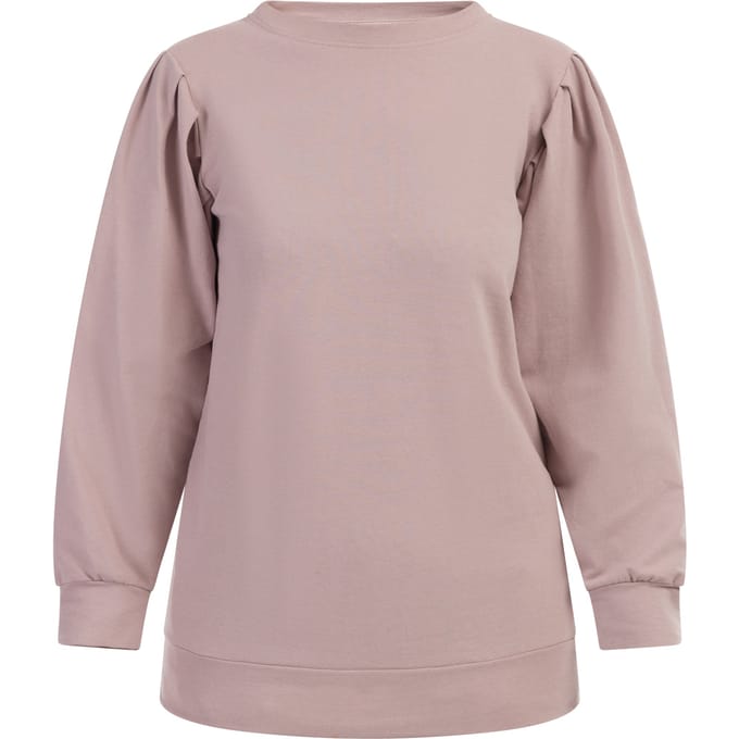 Mymo Sweatshirt Dames oud roze