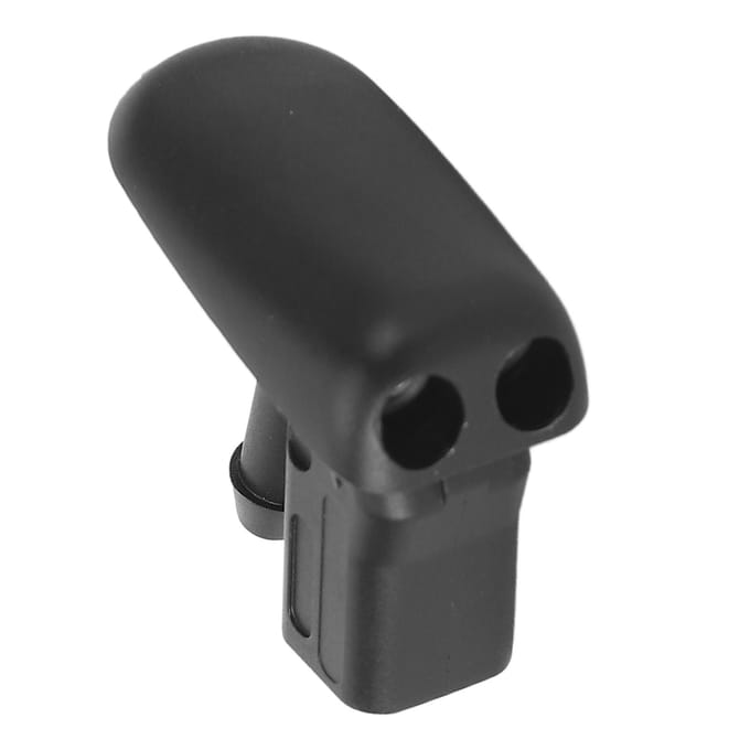 Buse de Lave-Glace Nettoyage Efficace ABS 1117526 Remplacement pour Jaguar X?Type 2002 à 2009 black