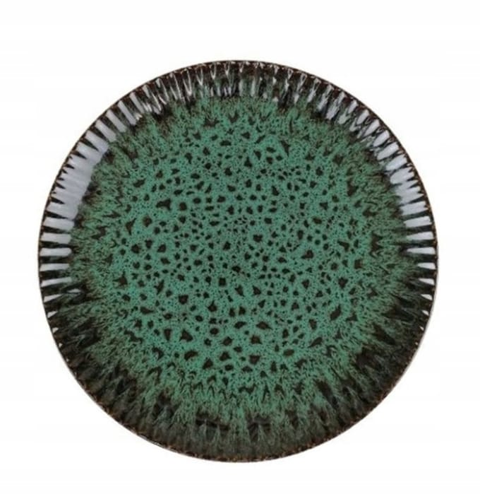Lubiana Stoneware Dinerbord Malachit Groen 27 cm