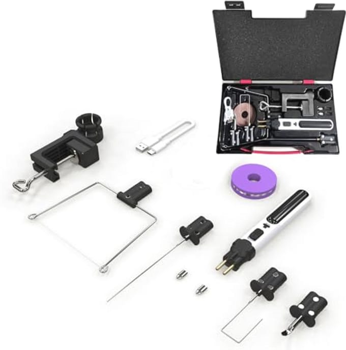 Elektrische piepschuimsnijder 5-in-1 - Professionele schuimsnijder met USB-oplading