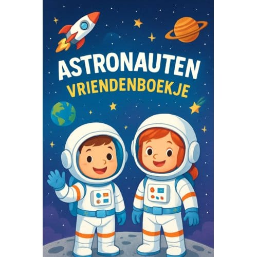 Astronauten Vriendenboekje - Andries B.V.