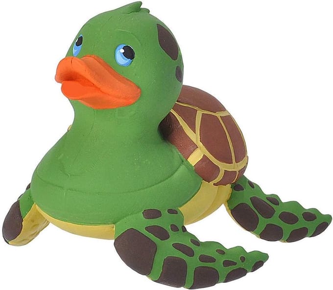 Groene Rubberen Zee-Eend Bad Speelgoed voor Kinderen - Waterpret en Duurzaam