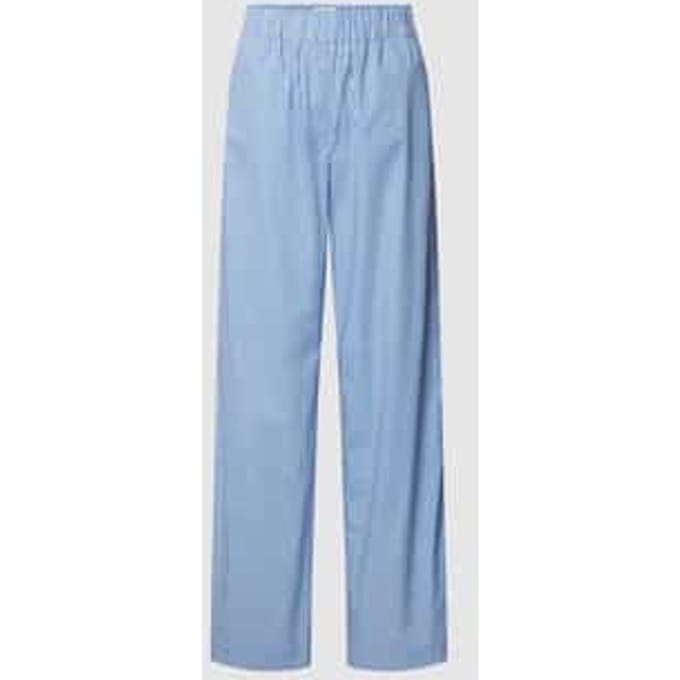Exclusieve collectie - stoffen broek met streepmotief
