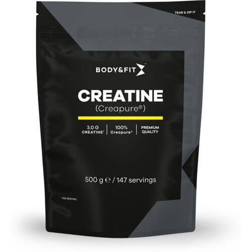 Body & Fit Creatine - CreaPure® - Monohydraat - Best Creatine Worldwide - 500 gram (147 doseringen)