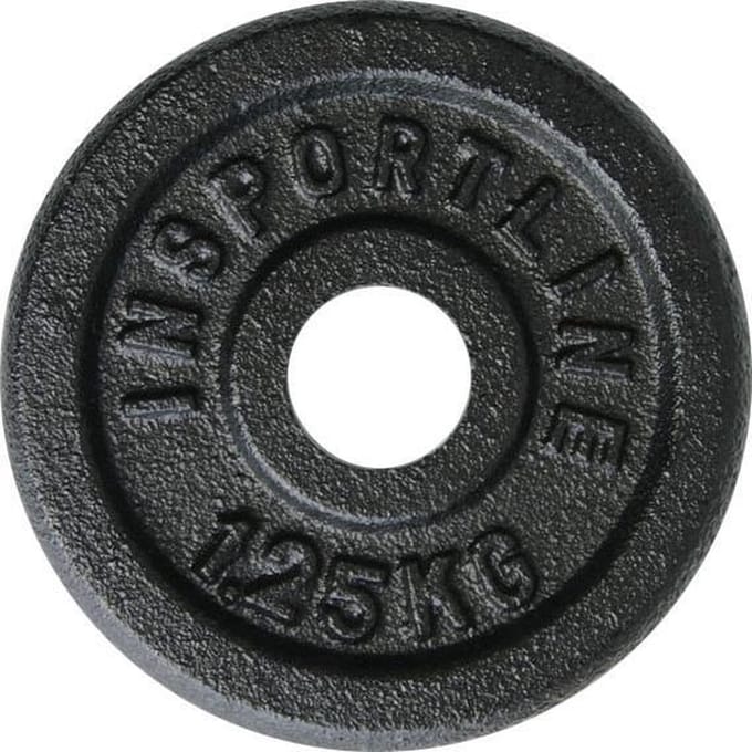 InSportline Halterschijf - Staal - 1,25 kg - Ø 30 mm