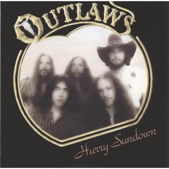 CD OUTLAWS - Hurry Sundown 74465998182 Buddha Records US Rock Gebruikt white
