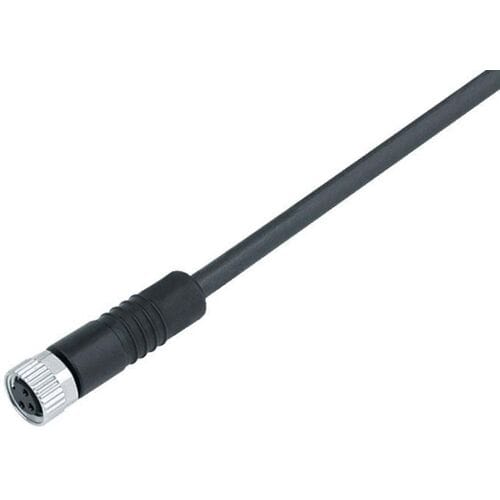 binder 77 3406 0000 50005-0200 Sensor/actuator connector, geassembleerd M8 Koppeling, recht 1 stuk(s)