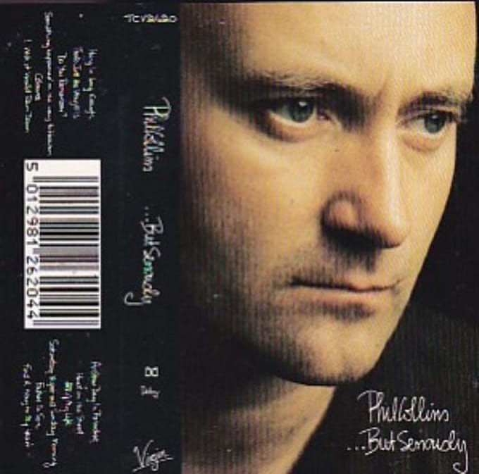 PHIL COLLINS ...But Seriously - CASSETTE