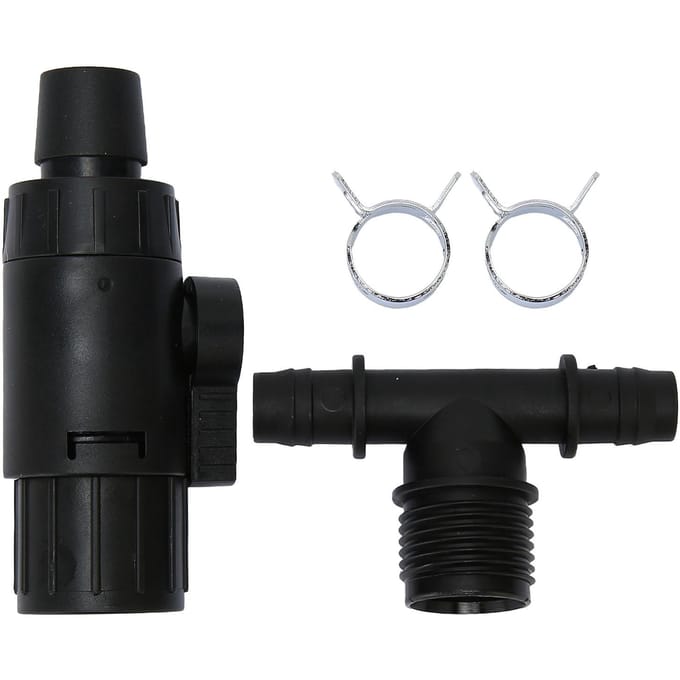 Adaptateur de Robinet Changeur d'Eau d'Aquarium 3 Voies Connecteurs Embouts de Robinet d'Aquarium Changeur d'Eau 12mm