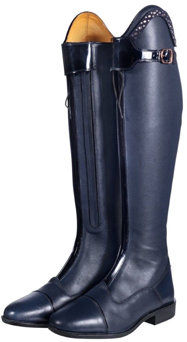 HKM Trinity Rijlaarzen Donkerblauw 39 Regular/Regular