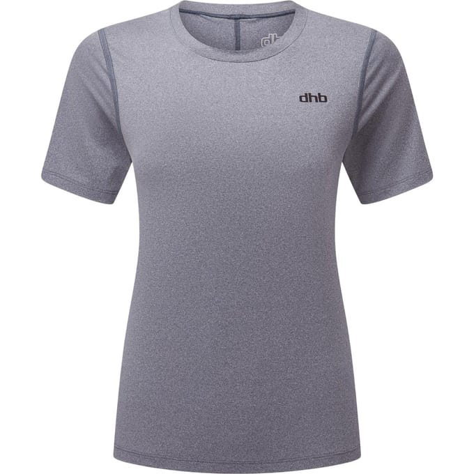 dhb Moda casual T-shirt voor dames (Blauwe Diepte)