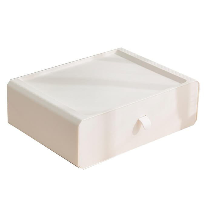 Ondergoed Opbergdoos Plastic 15 Vakken Compartiment Lade Bureau Accessoires voor Sokken BH's Wit wit