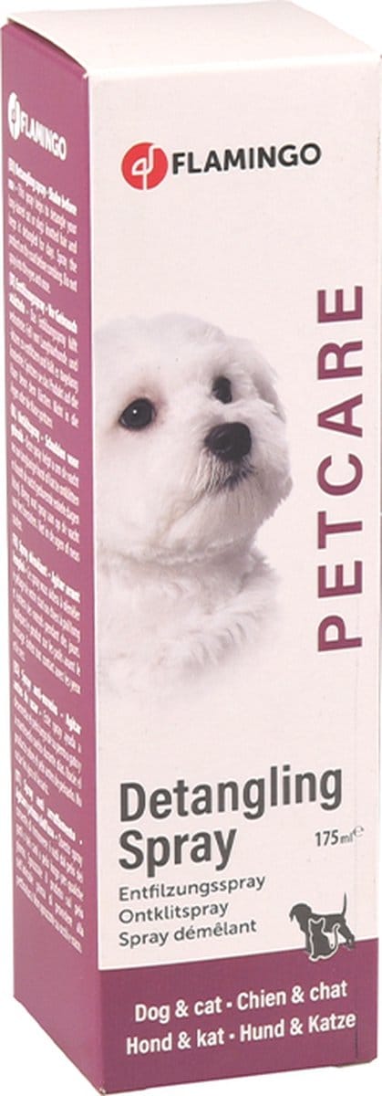 Flamingo ontklitspray 175 ml voor honden en katten - geen geur. efficient