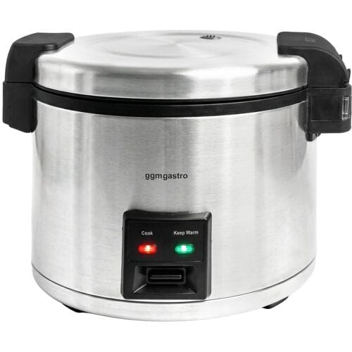 GGM Gastro Professionele rijstkoker - 8Liter - 1,95kW zwart