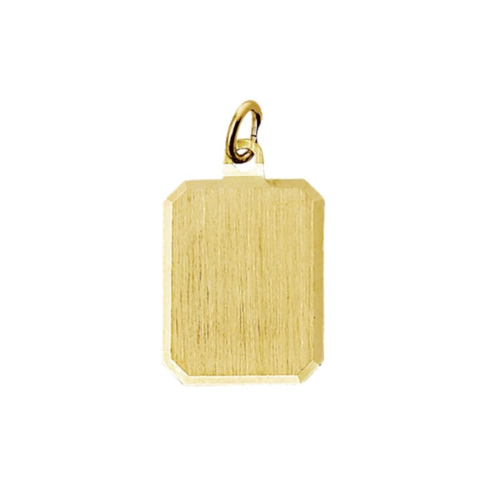 Graveerhanger Mat Gediamanteerd