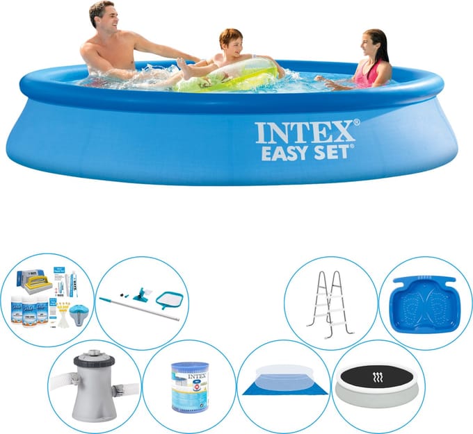 Deluxe Zwembad Deal -  Easy Set Rond 305x61 cm