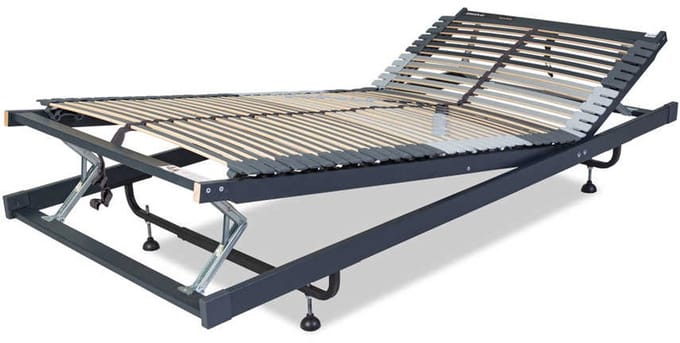 Handverstelbare Lattenbodem 42 lats 80/200