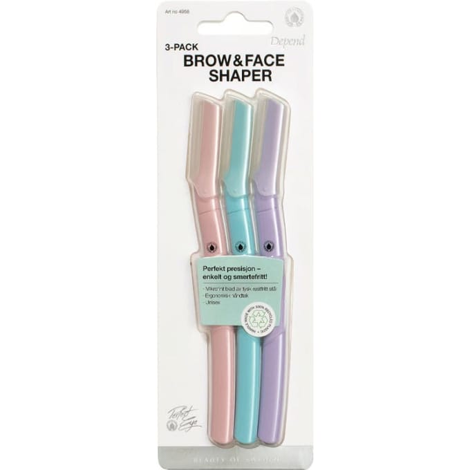 Depend Perfect Eye Brow &amp; Face Shaper 3 st