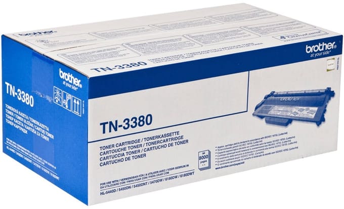Brother TN-3380 - Tonercartridge / Zwart / Hoge Capaciteit