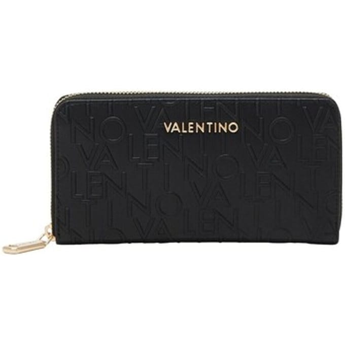 VALENTINO portemonnee Donna Zip Around Wallet Nero zwart