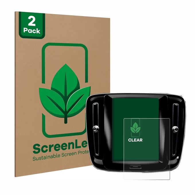 2 Stuks Screenprotector voor Volvo XC40 Sensus Connect 8.7" 2018-2020 - Hoogwaardige Beschermfolie transparant