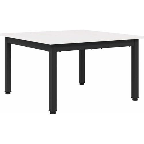 vidaXL - Salontafel - Wit - 60 - x - 60 - x - 36 - cm - Massief - grenenhout
