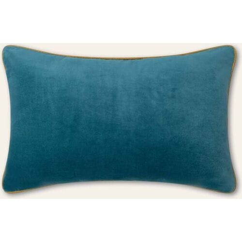 Oilily Kussenhoes Velvet 60*40- maatOne size Deep Teal