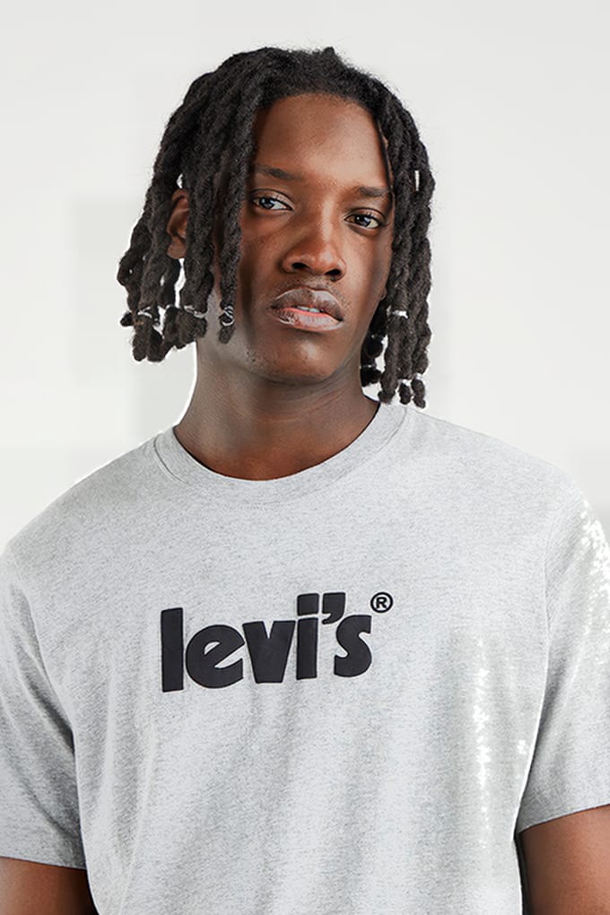 Levi's Ss Printed T-shirt Grey Taglia: S | T-shirt stampate Outlet | Uomo | Grigio