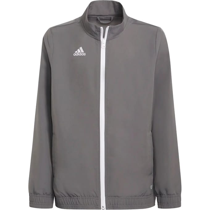 adidas - Entrada 22 Presentation Jacket Youth - Grijze Presentation Jacket -164