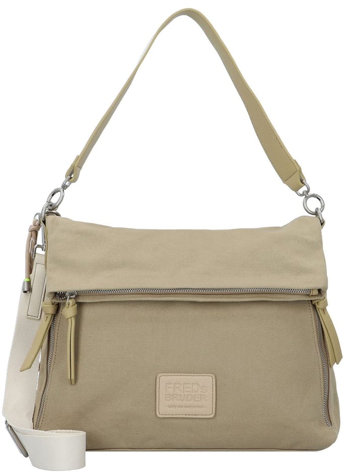 FREDsBRUDER Schoudertas Carry Me Everywhere Hobo Bag Olive Shades Kaki