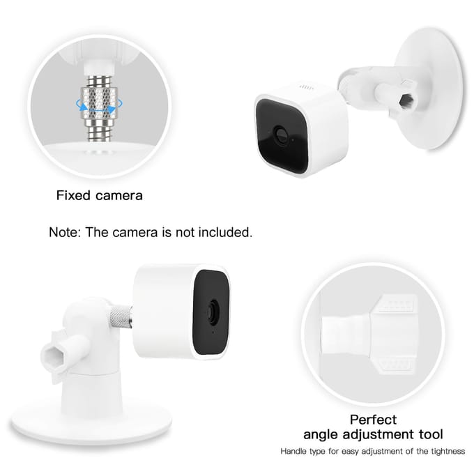 2-pack verstelbare wandmontage compatibel met Blink Mini Blink XT XT2 Home Camera Montage 2 zwart
