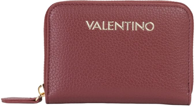 VALENTINO portemonnee Alexia Zip Around Wallet Bordeaux wijnrood