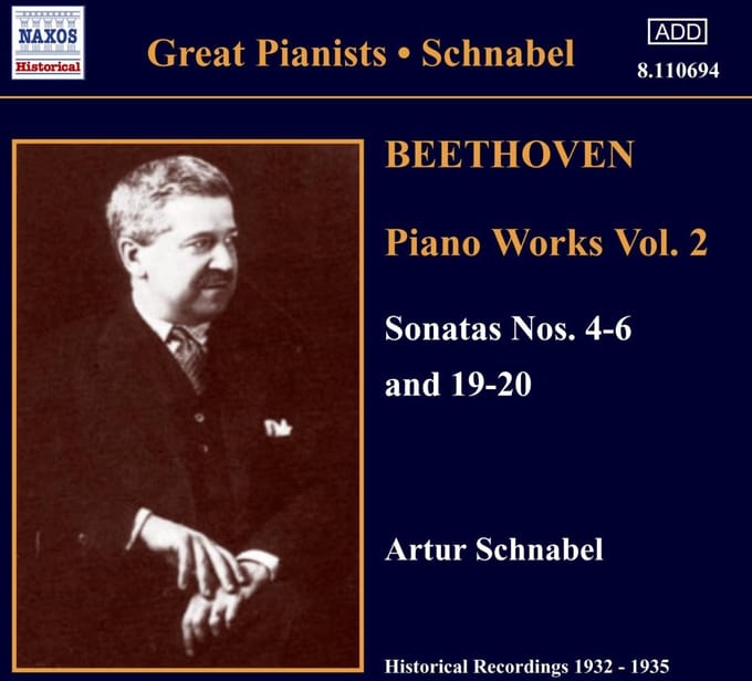 Artur Schnabel - Beethoven: Piano Works 2 (CD) (Remastered)