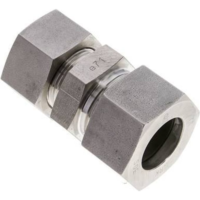 25S & 30S RVS Rechte Snijringkoppeling 400bar ISO 8434-1