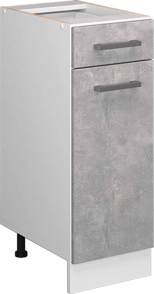 Vicco R-Line Apotheekkast – 30 cm, WB Eik Beton