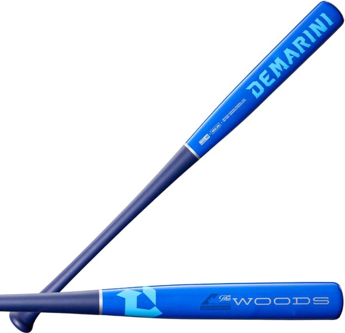 DeMarini Houten Honkbalknuppel Baseball Bat | Lengte: 34 inch BBCOR (-3) 2 5/8