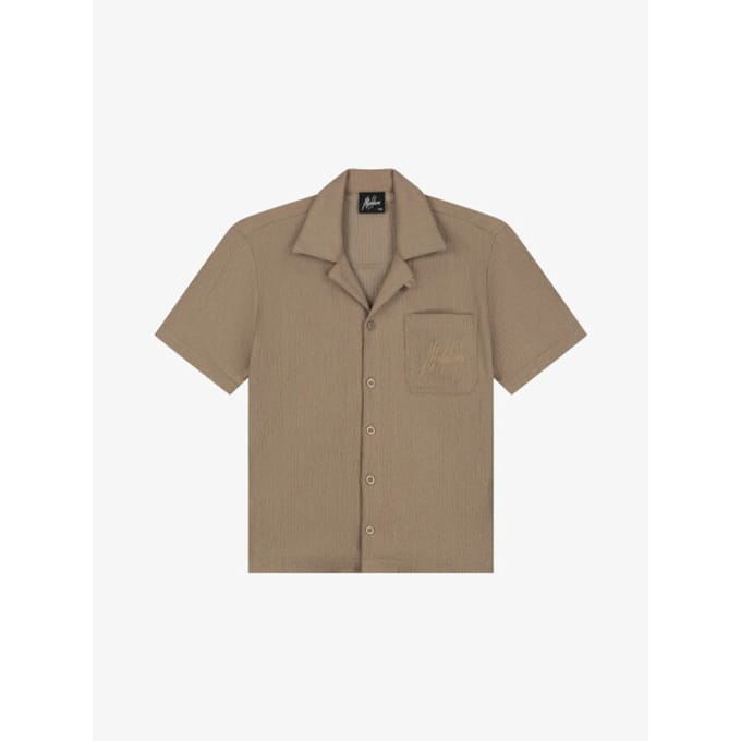 Malelions Jongens blouse seersucker crinckle