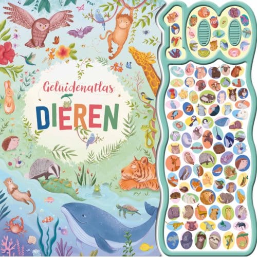 Geluidenatlas Dieren - 100-Geluidenboek - Hannah Campling