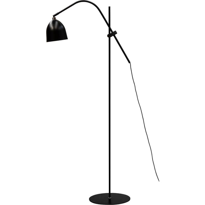 Dyberg Larsen Easton vloerlamp, zwart