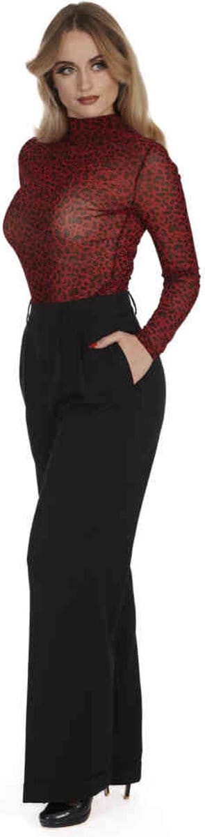 Banned - Etta James Wijde broek - XL - Zwart