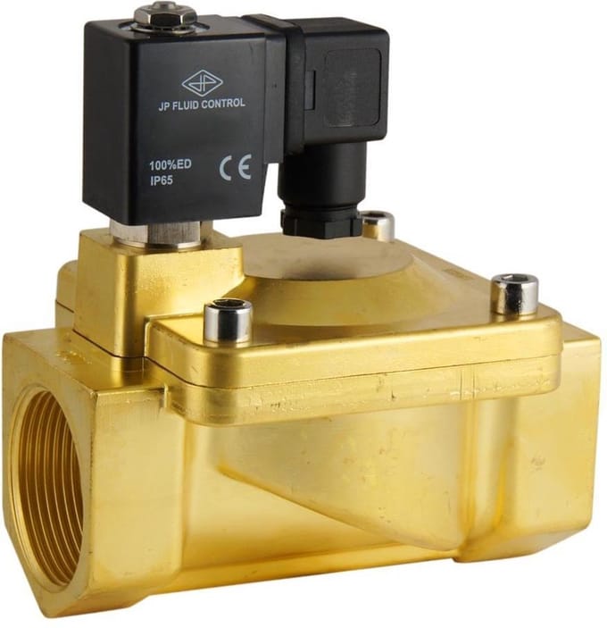 Magneetventiel ST-IA 1-1/4'' messing EPDM 0.5-16bar 24V DC - ST-IA114B400E-024DC