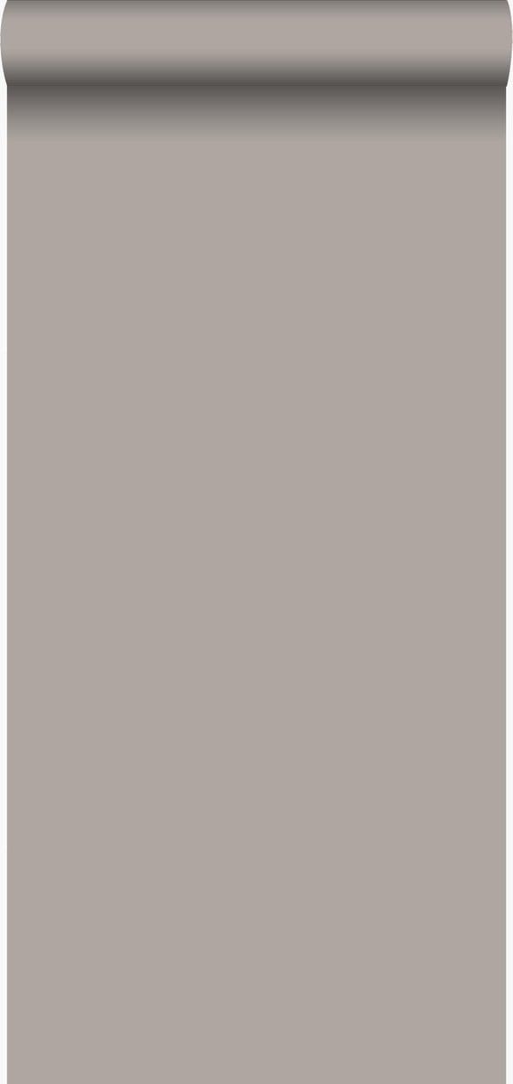 Origin Wallcoverings behang effen licht paarsgrijs - 53 cm x 10.05 m - 346614