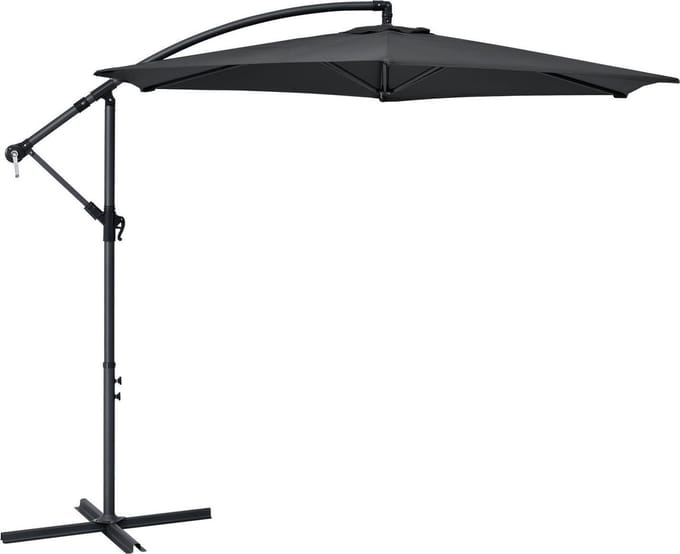 Parasol Brazil - 3,0 m - Donkergrijs