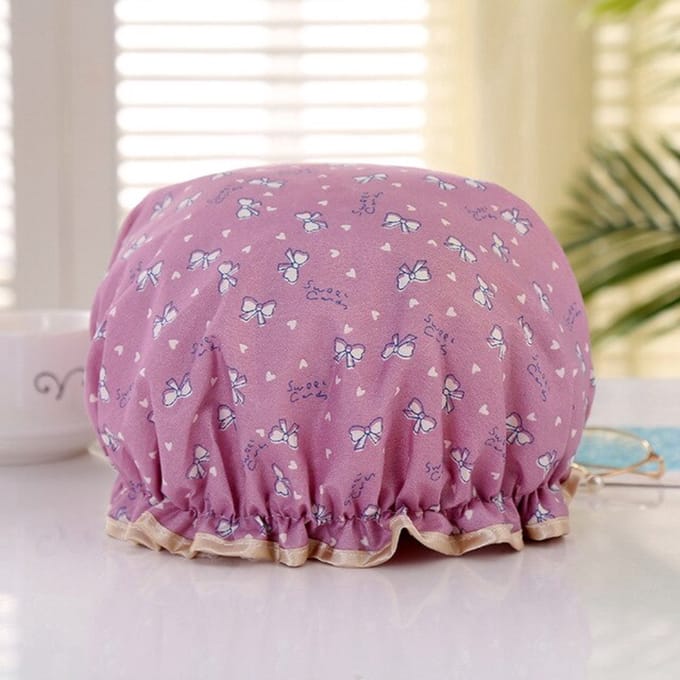*** 2x Premium Douche Muts - Degelijke BadMuts Candy - Duurzaam Droge Haren - Shower Cap - van Heble® ***