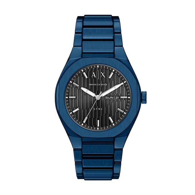 Armani Exchange AX4299 Mannen Horloge 42 mm Blauw