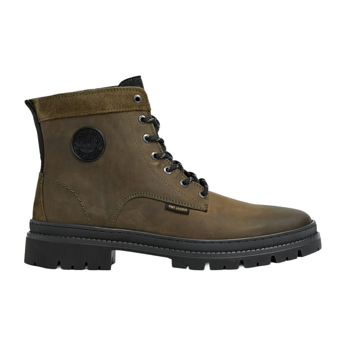 PME Legend - Heren Veterschoenen Lexingter - Groen - Maat 41