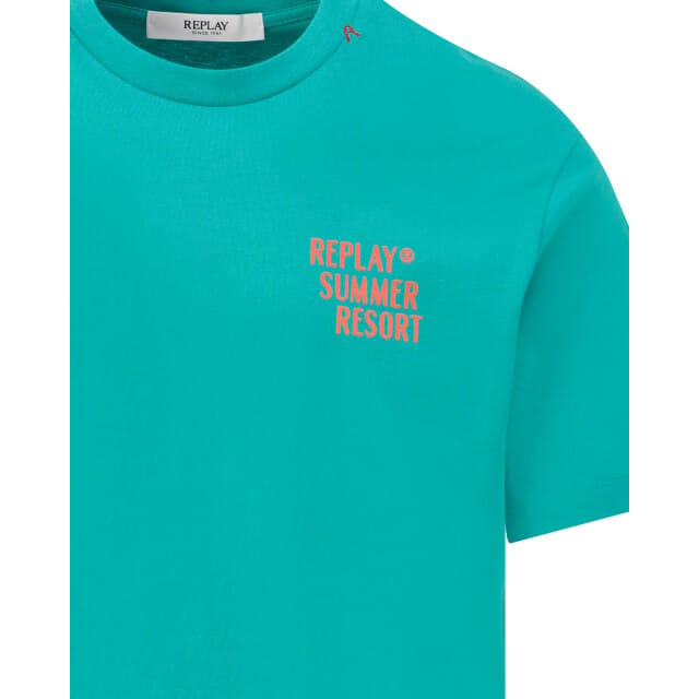 T-shirt Korte Mouw Replay -