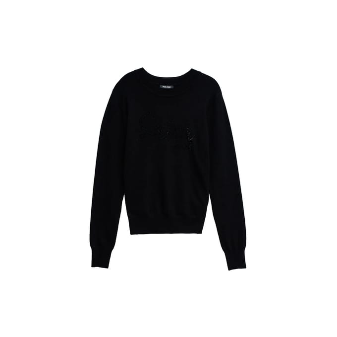 Pullover met logo dames Salsa Jeans
