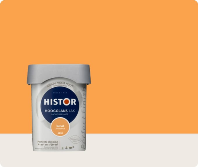 Histor Perfect Finish Lak Hoogglans 0,25 liter - Genot
